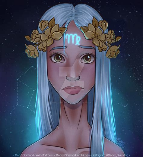 Virgo - Zodiac sign by DeoxyDiamond on DeviantArt