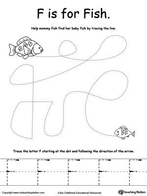 *FREE* The Letter F is for Fish | MyTeachingStation.com