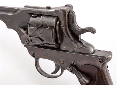 Webley Fosbery Semi-Automatic Revolver