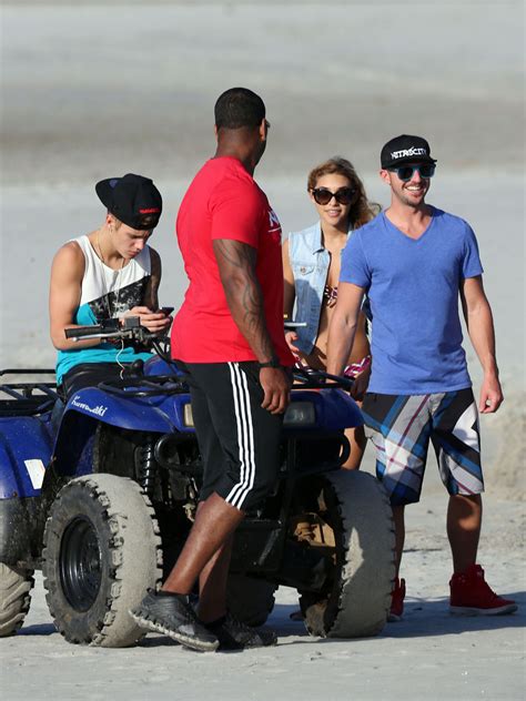 Chantel Jeffries and Justin Bieber in Panama -06 – GotCeleb