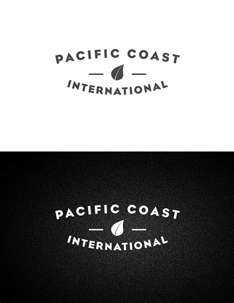 Pacific Coast International Logo Design on Behance