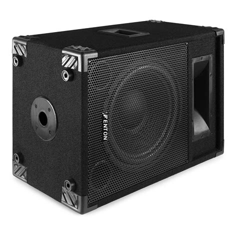 Skytec 12" CSA-12 Active Powered Karaoke PA Speaker Disco DJ Sound System 600W | eBay