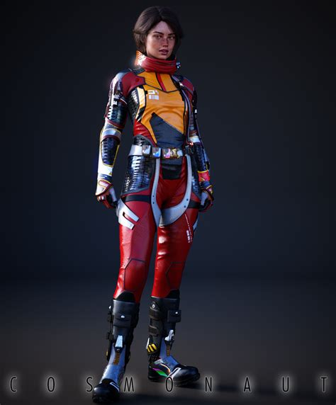 ArtStation - Cosmonaut Suit Variation