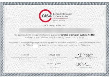 Certified Information System Auditor | NovelVista