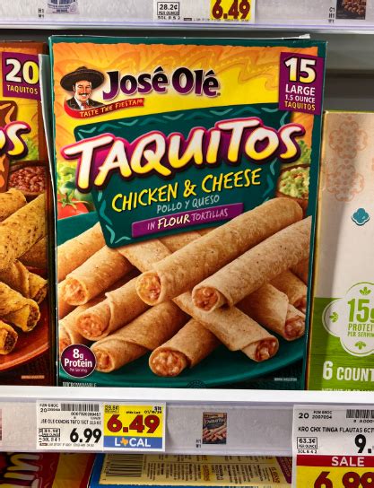 Jose Ole Taquitos are as low as $4.74 each at Kroger! - Kroger Krazy