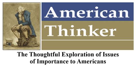 American Thinker Articles - The Thinking Conservative