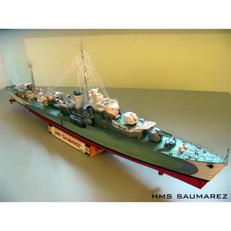 Paper Model Assembly 3D Paper Model British Navy Department HMS ...