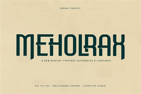 Meholrax Font - Free Font