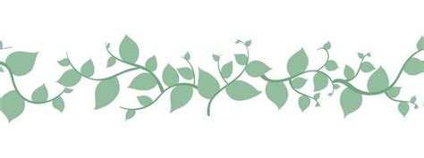 Green Leaf Border Clip Art