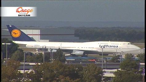 Lufthansa Boeing 747 Makes Final Flight, Lands In Tulsa