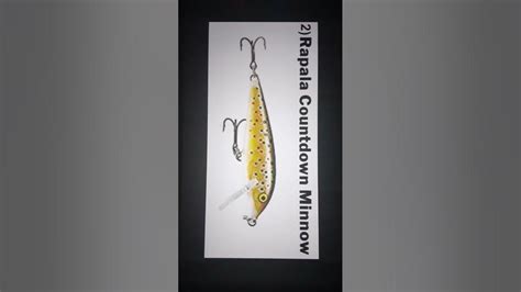 Top 3 Best Brook Trout Lures - YouTube