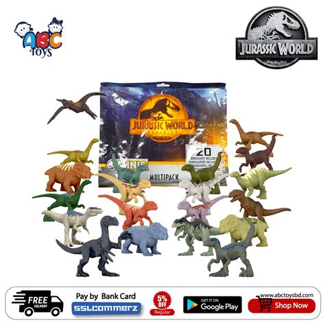 Jurassic World GYY79 Multipack Mini Dinosaurs - Abc Toys