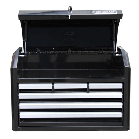 Kobalt 26.7-in W x 17.25-in H 6-Drawer Ball-bearing Steel Tool Chest ...