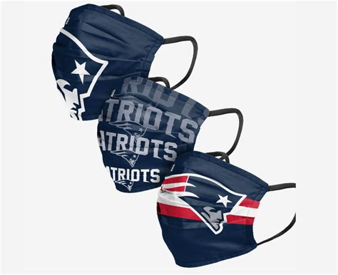 New England Patriots face masks are the perfect accessory for fans