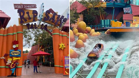 PHOTOS: Dudley-Do-Right's Ripsaw Falls Reopens After Extensive ...