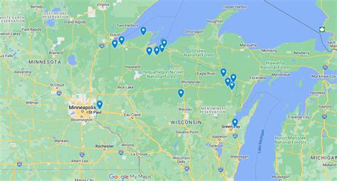 Wisconsin Waterfalls Map – Guide and Details to Falls in WI