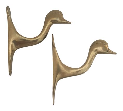 Vintage Brass Duck Wall Hangers - transports.gov.gn