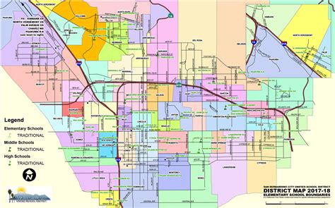 District Map - SBCUSD Facilities