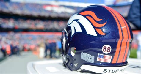 Denver Broncos unveil 'snowcapped' alternative helmets