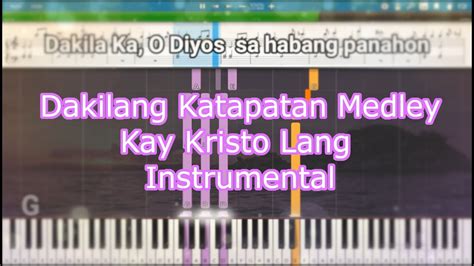 Dakilang Katapatan Medley Kay Kristo Lang Instrumental (Acoustic Cover) Video — SDA Journal