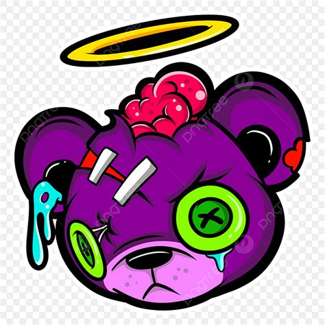 Zombie Teddy Bear PNG, Vector, PSD, and Clipart With Transparent Background for Free Download ...