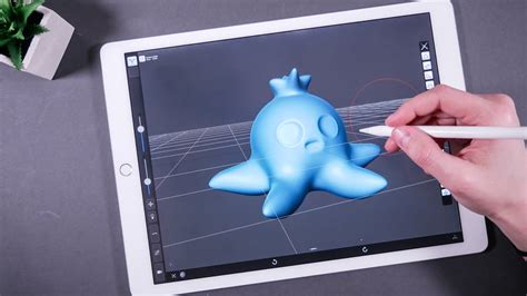 3D Doodle sculpting Art on ipad Pro | Forger App - YouTube