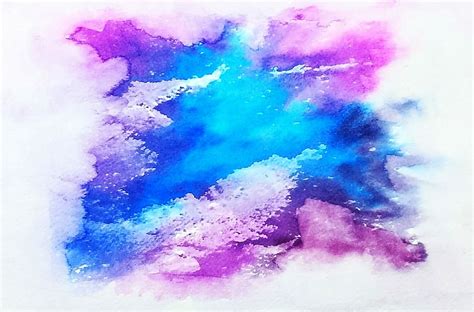 photo, blue, purple, abstract, artwork, geode, galaxy, watercolor | Piqsels