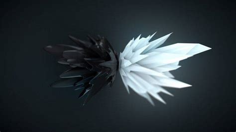 abstract, 3D, Render, Black, White, Artwork, Digital Art Wallpapers HD ...