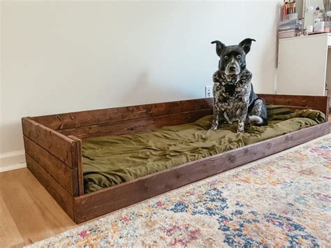 Extra Large Dog Bed Frame Wooden Dog Bed for Two Dogs | Etsy