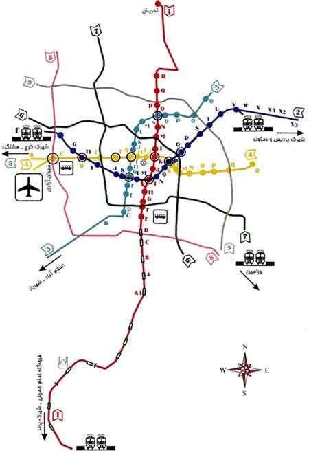 UrbanRail.Net > Asia > Iran > TEHRAN Metro