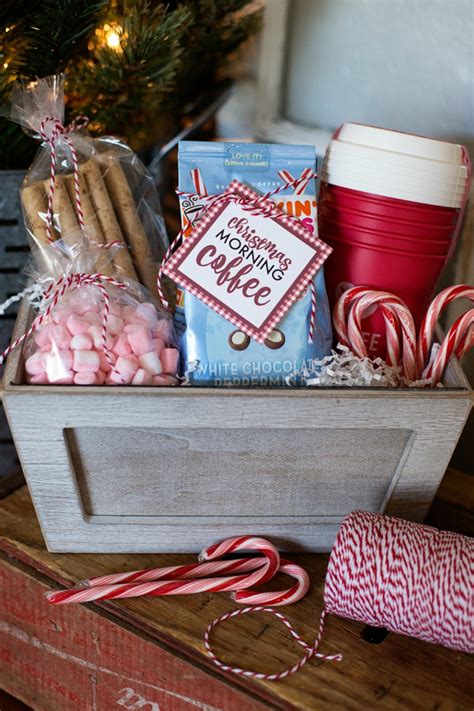 Christmas Morning Coffee Gift Basket - A Night Owl Blog