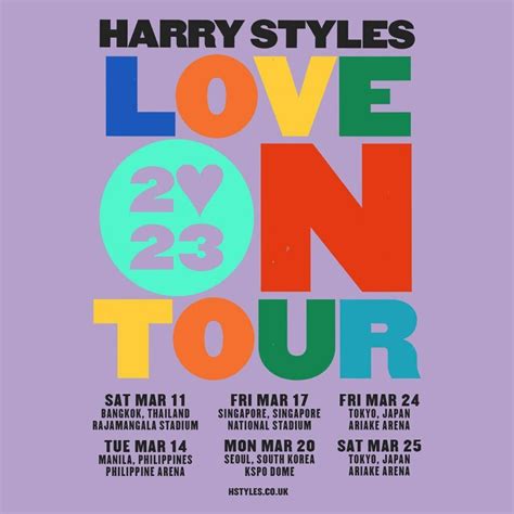 Harry Styles Announces Bangkok 'Love On Tour' In March 2023