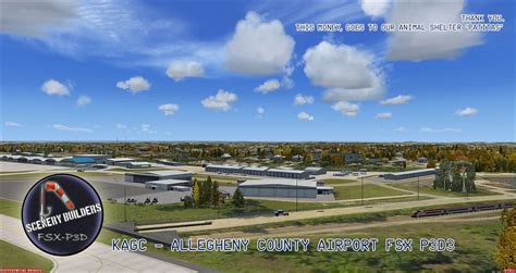 FSX, P3D, MSFS scenerybuilders.: KAGC Allegheny County Airport FSX P3D3