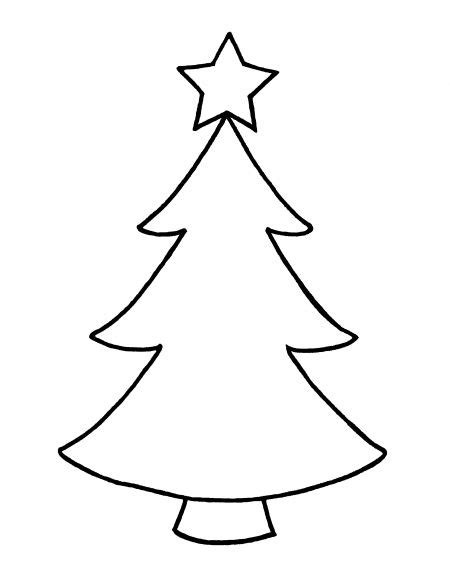 Christmas Tree Outline 9E8