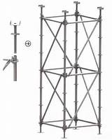 原来盘扣式脚手架施工现场，是这样搭建的  知乎 sketch template