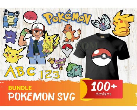 Pokemon Bundle Svg, Trending Svg, Pokemon Svg, Cartoon Svg – SwanSvg