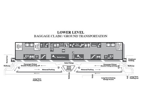 Terminal Maps | Piedmont Triad International Airport