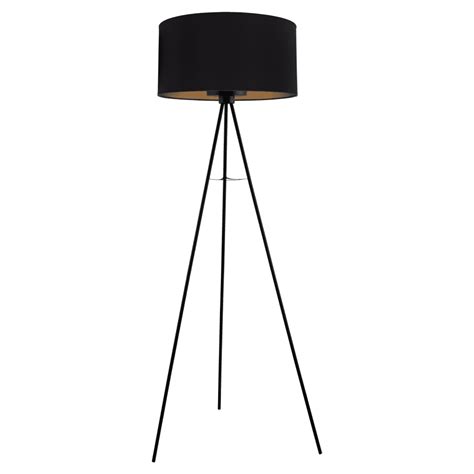 Eglo 95541 Fondachelli Floor Lamp with Black and Copper Shade