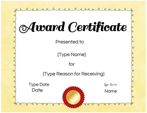 Free Printable Certificate Templates For Kids | DocTemplates