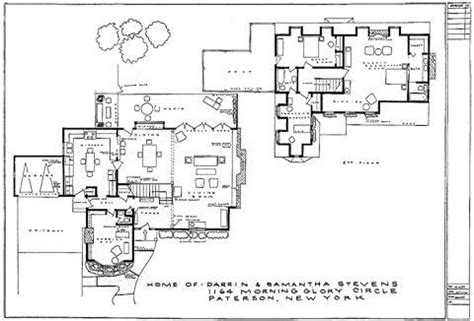 CircularAbsurdity: Samantha and Darrin Steven's House | Tv show house, House floor plans ...