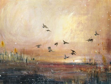 Sarah Goodnough - Celebrate Life Through Art: Birds in Flight Paintings