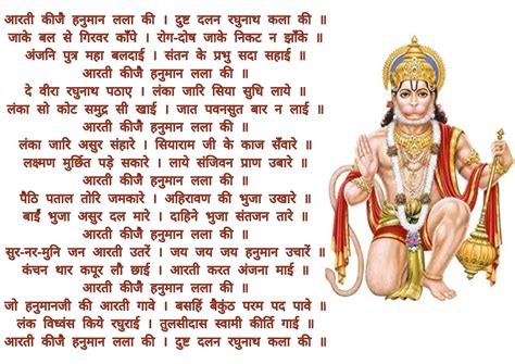 Hanuman Ji Ki Arti Lyrics – हनुमान जी की आरती – mantrachalisa