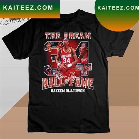 The Dream Houston hall of fame basketball Hakeem Olajuwon legend with ...