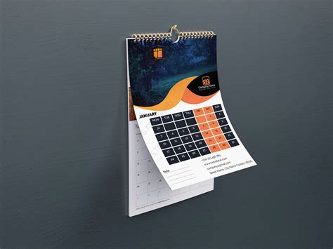 A4 Calendar Design on Behance