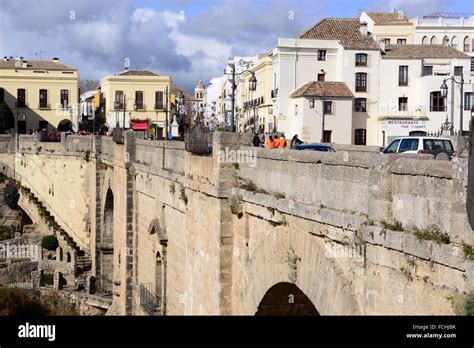 New bridge of Ronda, Malaga, Andalusia, Spain Stock Photo - Alamy