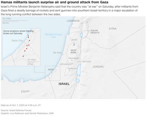 Israel-Gaza conflict erupts into fighting after attack by Palestinian ...