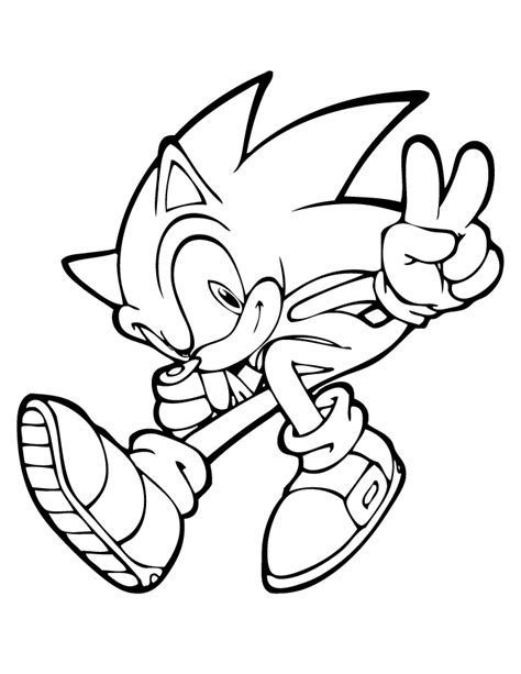 Sonic The Hedgehog Coloring Pages Free In case you don t find what you ...