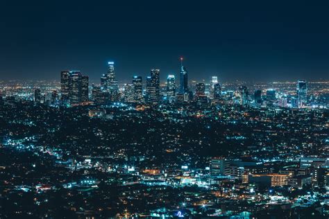 city, Lights, Cityscape, Night, Los Angeles HD Wallpapers / Desktop and ...