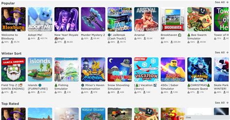 Roblox: Most popular games to download with billions of