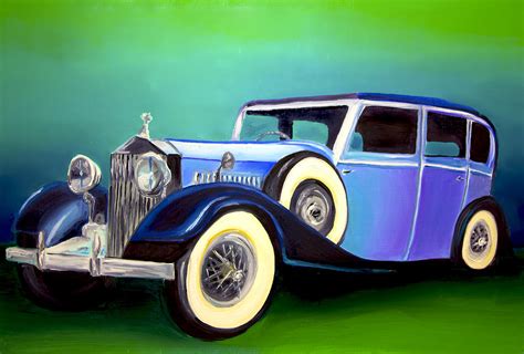 Vintage Car Painting